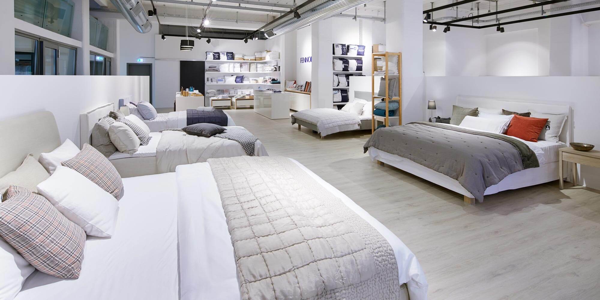 Fennobed Boxspringbetten Showroom Standort Frankfurt