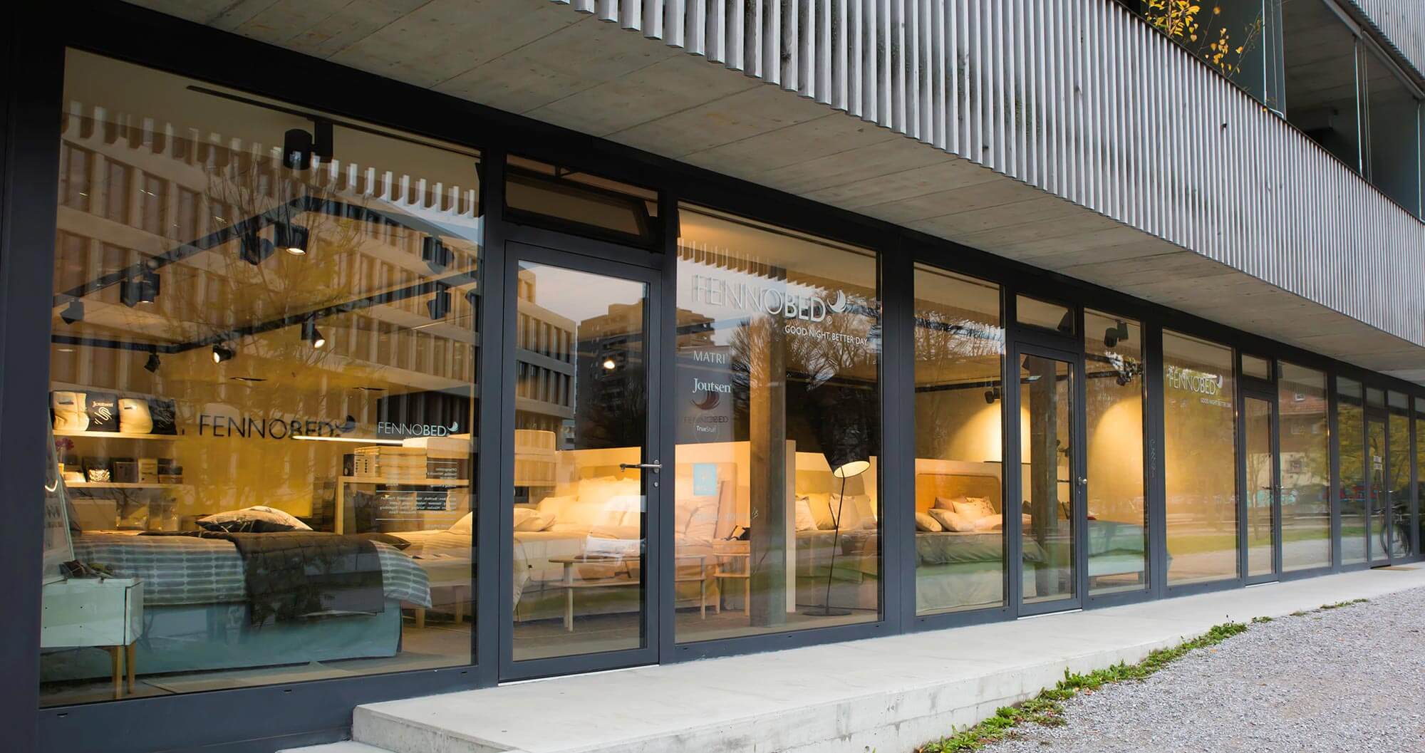 Fennobed Showroom Standort Bern