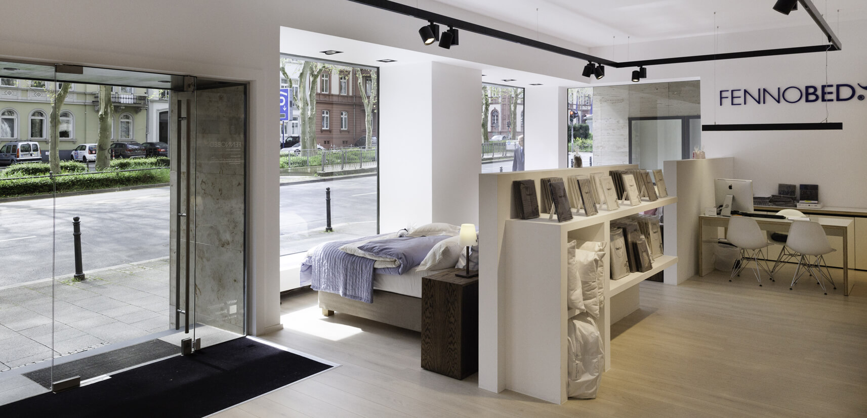 Fennobed Showroom Standort Wiesbaden